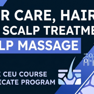 Hair Care, Hair and Scalp Treatments, Scalp Massage - Online CE Course